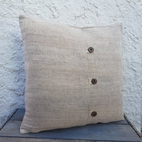 Embroidered Nettle Cushion Covers