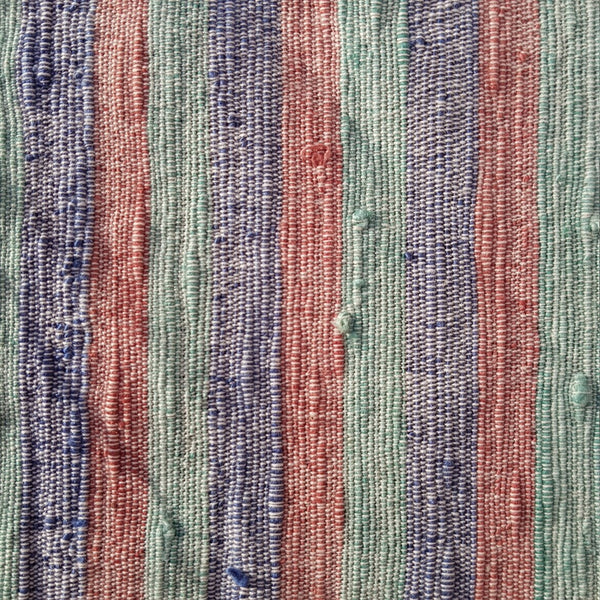 Resham Silk Fabric. Blue/Red/Green Nepali Silk