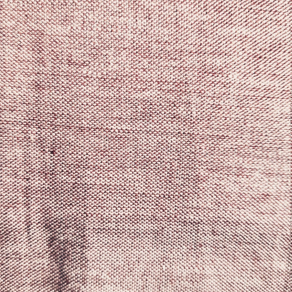 Bamboo & Organic Cotton Chambray Fabric, Purple & White