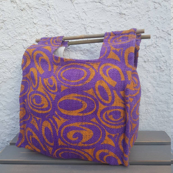 The Swirly Hemp Shopper