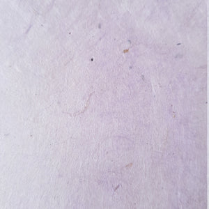 Very light lilac Lokta Paper Handmade in the Himalayas 60-80GSM