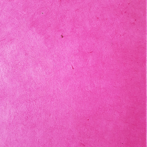 Hot Pink Lokta Paper Handmade in the Himalayas 60-80GSM