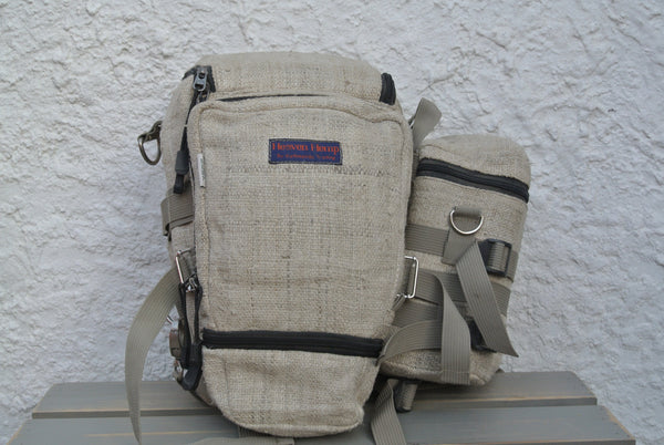 Wild Hemp Camera Bag; Padded waterproof inside lining