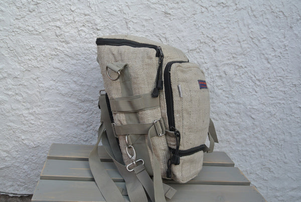 Wild Hemp Camera Bag; Padded waterproof inside lining