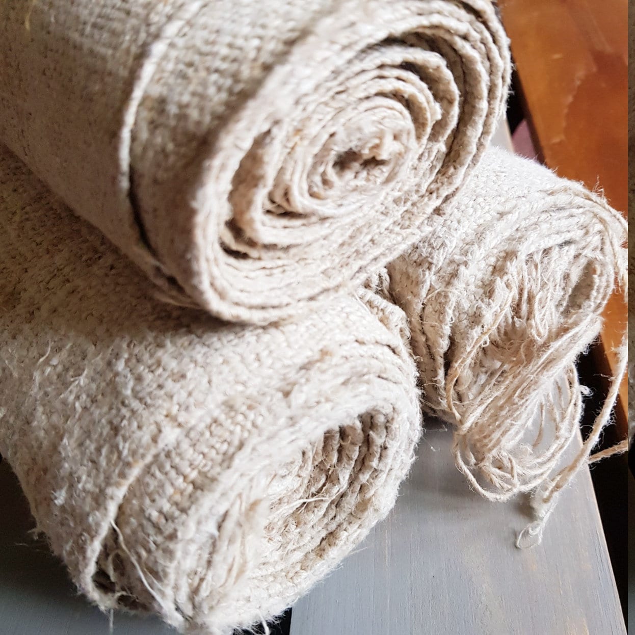 Rare Vintage Wild Nepali Hemp Fabric