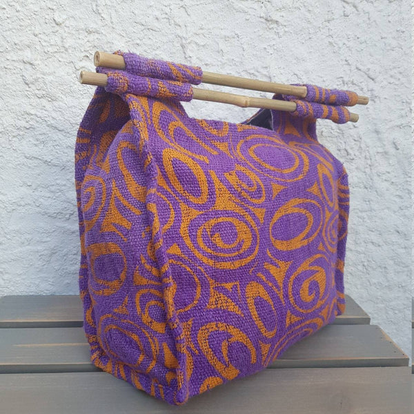 The Swirly Hemp Shopper