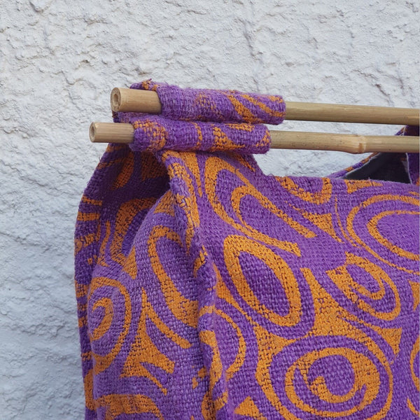 The Swirly Hemp Shopper