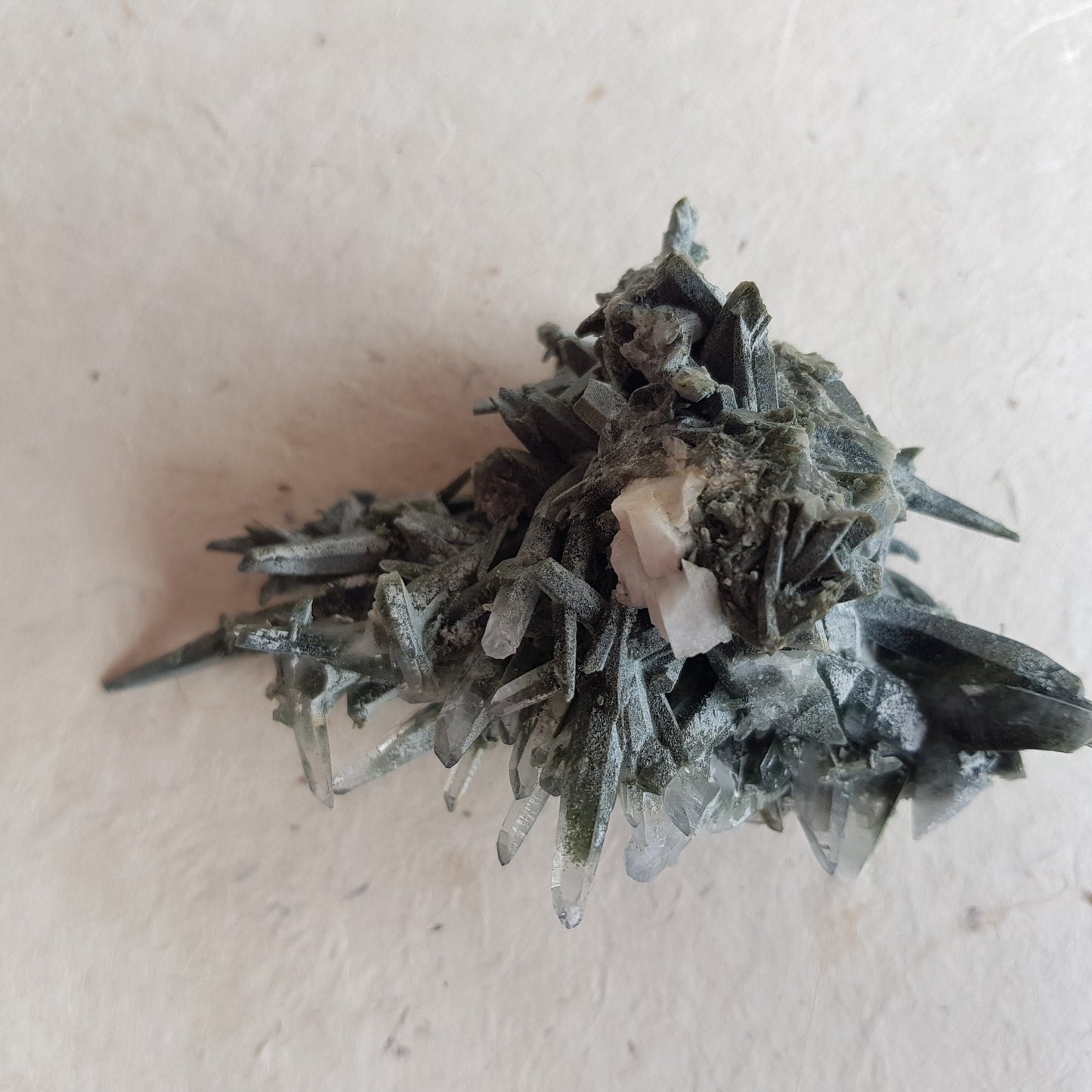 Quartz Crystal Cluster from Ganesh Himal, Nepal. Himalayan Quartz. 112gram. Very Rare