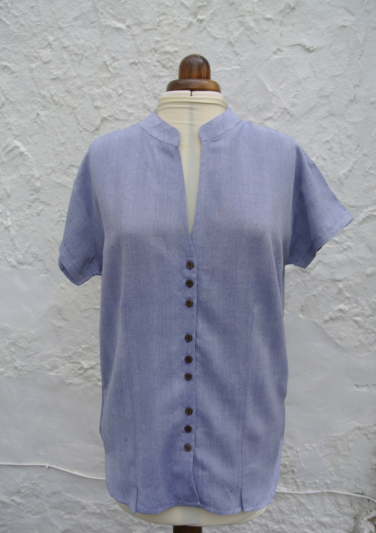 Ladies Bamboo Blouse in Lilac or Sand