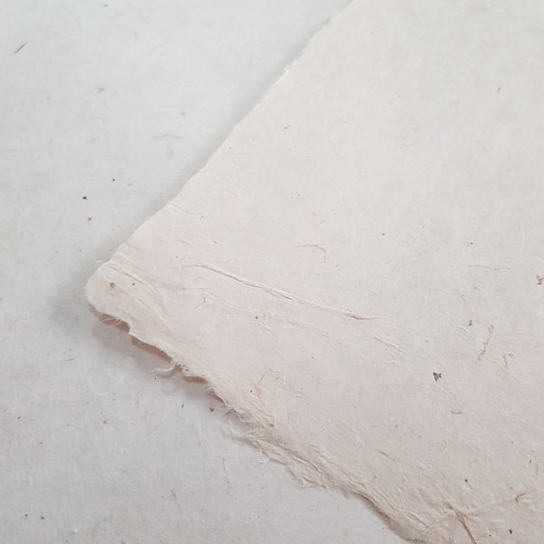 Natural Lokta Paper, Tree Free & Sustainable - Uses; Art/Wrapping/Book binding/Craft 30GSM (Pressed)