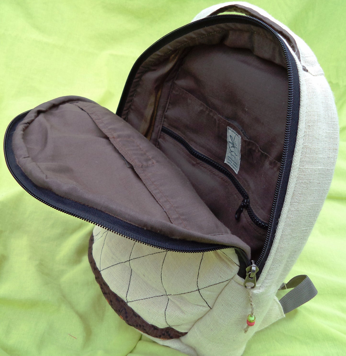The Tara Backpack in Fine Hemp