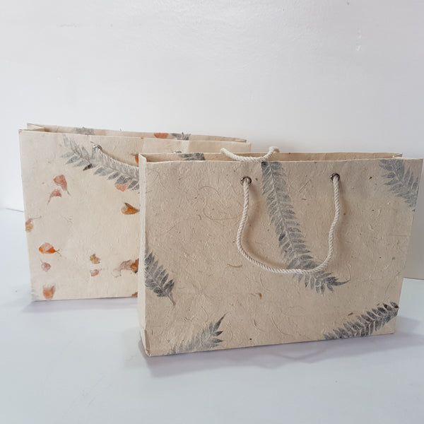 Handmade Lokta Gift Bag, 6.5''