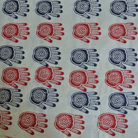 Print Hand Block Printed on Lokta Paper, Handmade, Tree Free & Sustainable