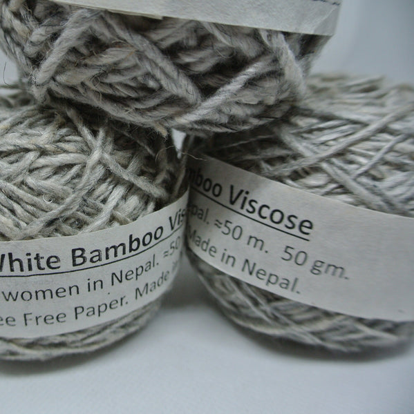 Handspun Bamboo Viscose Yarn