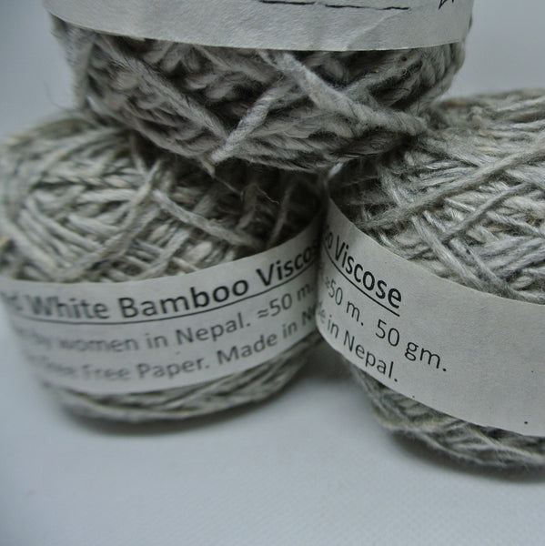Handspun Bamboo Viscose Yarn