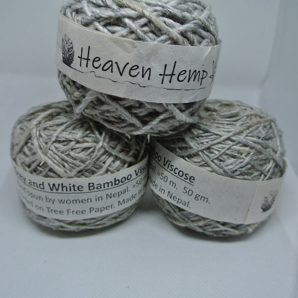 Handspun Bamboo Viscose Yarn