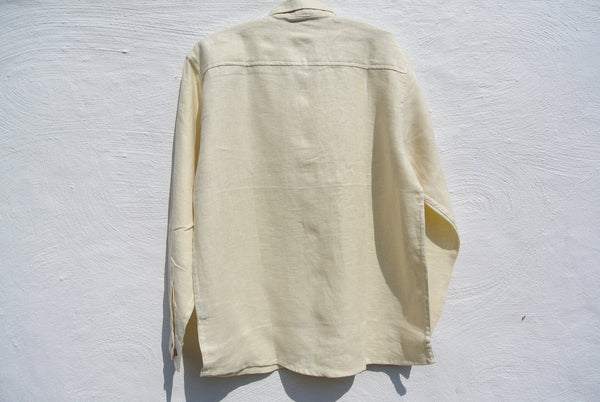 Men's Hemp Ivory Shirt