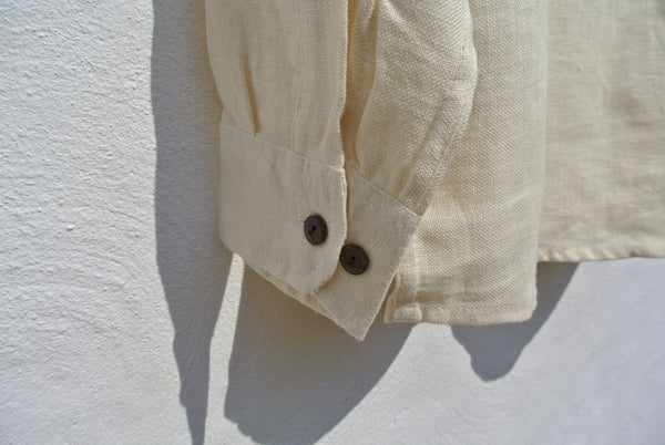 Men's Hemp Ivory Shirt