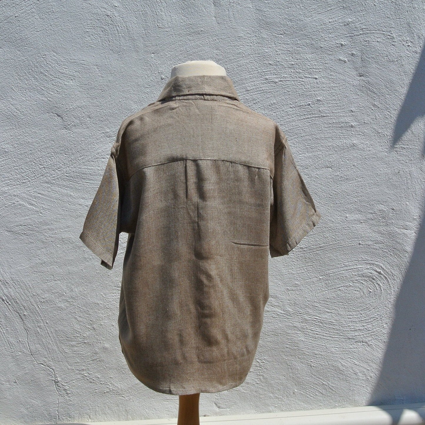 Boy's Handloomed Bamboo Shirt