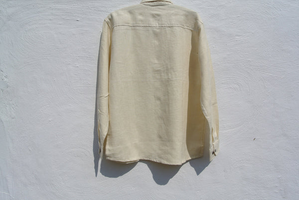 Men's Hemp Ivory Shirt