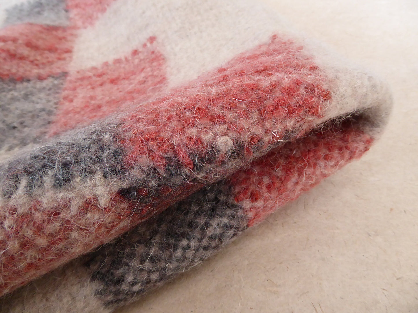 Boiled Wool 'Radhi' Rug, Large Blue