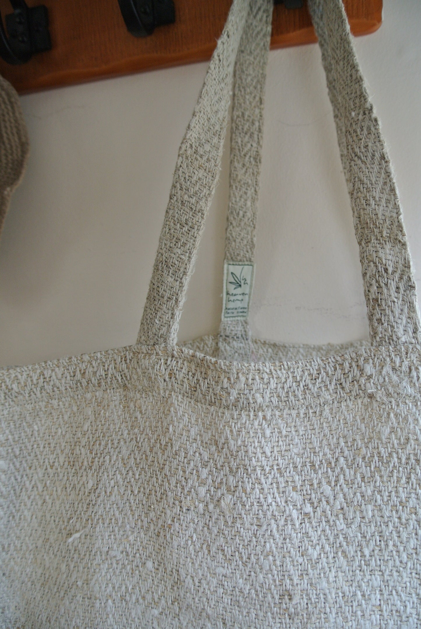 The Herringbone Hemp Tote Bag