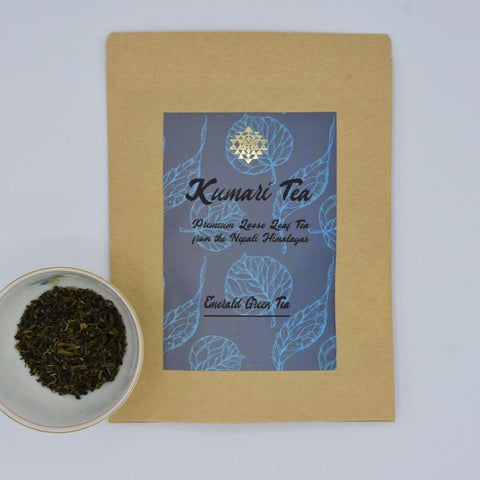 Emerald Green Tea - Premium Loose Leaf Organic Tea from the Nepali Himalayas