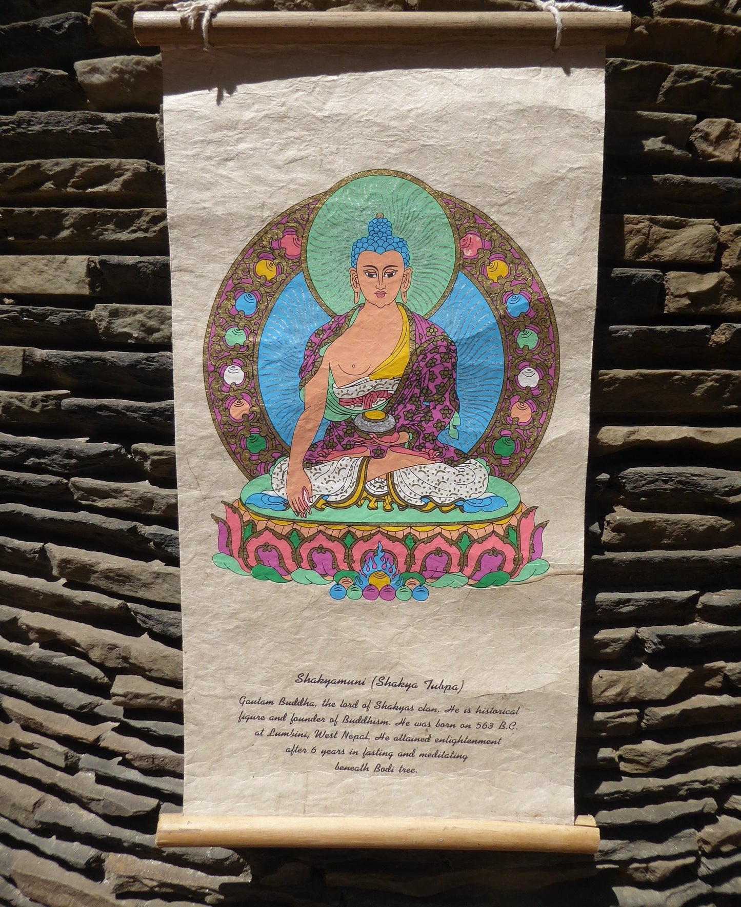 Buddha Wall Hanging, Shakyamuni