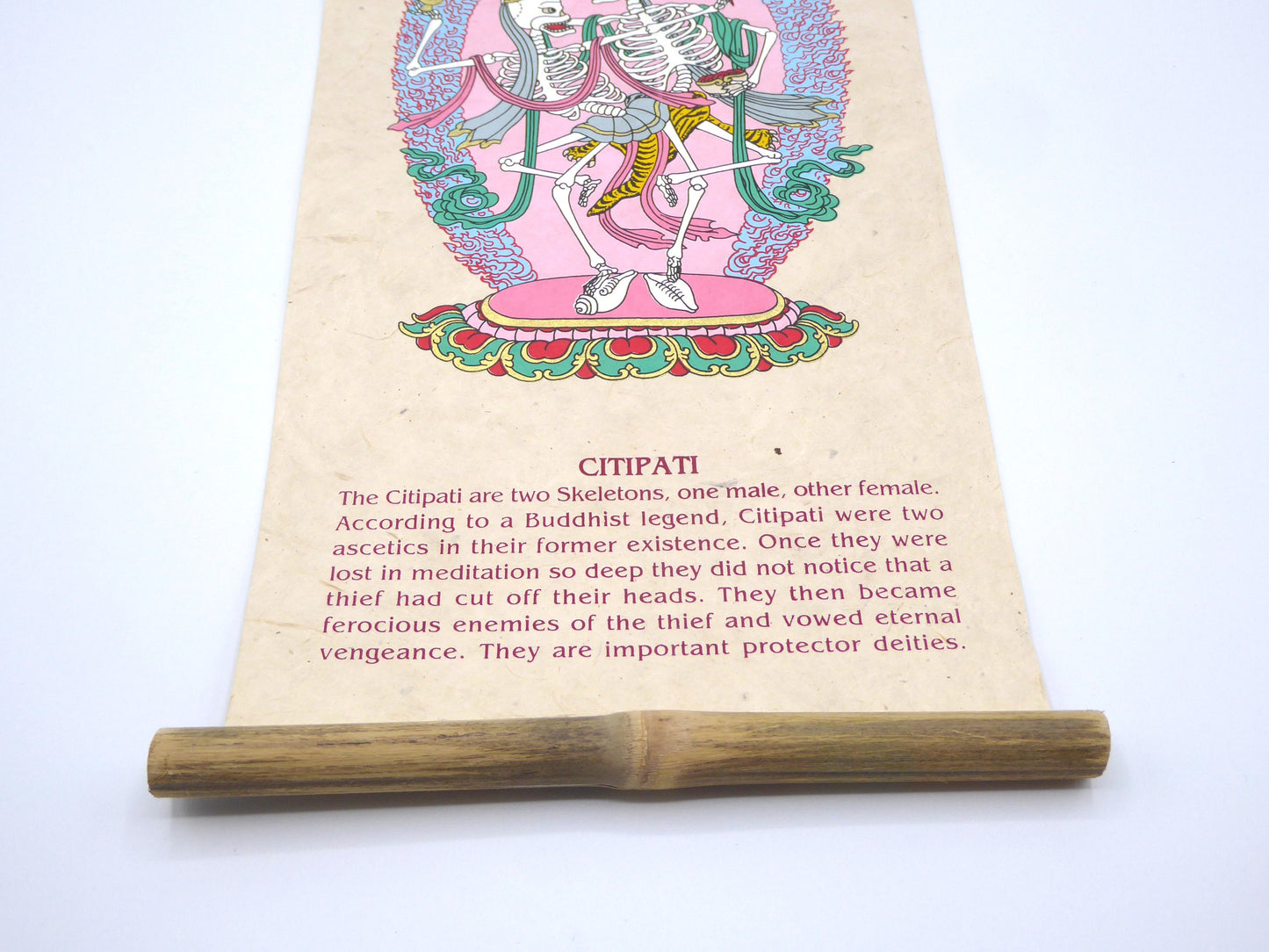 Tibetan Buddhism Wall Hanging 'Citipati'