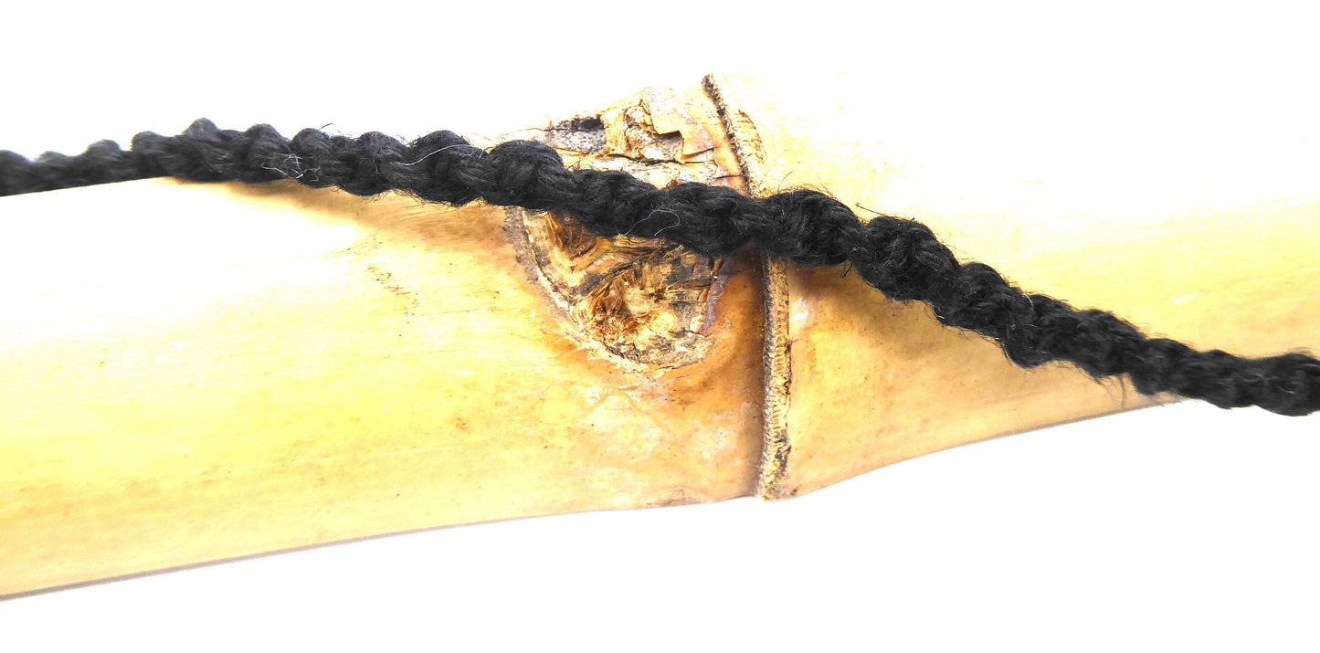 Black Linen Cord Bracelet