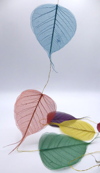Colourful Peepal Leaf Mobile (Gift Box)