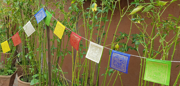 Lokta Paper Prayer Flags, The Wind Horse.