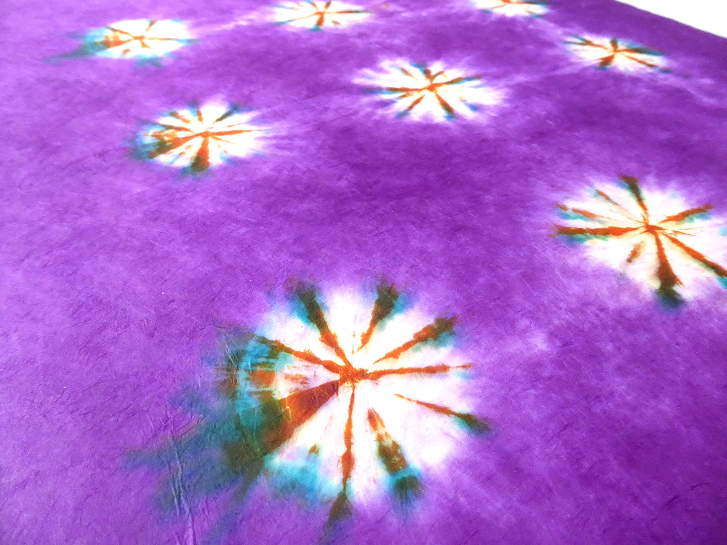 Tie-Dye Handmade Lokta Paper.  80GSM