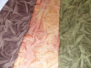 Vegetable Dyed Crushed Lokta Paper Handmade in the Himalayas. Tree Free & Sustainable