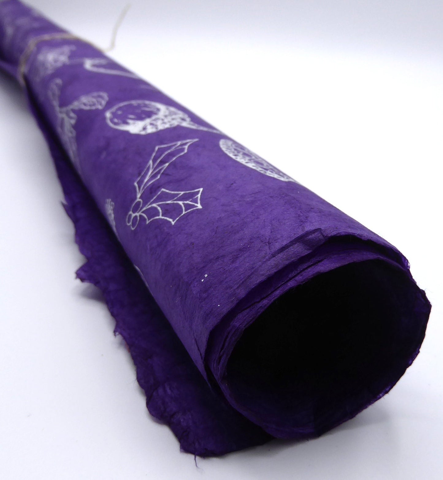 Christmas Decorations Lokta Paper, Handmade in the Himalayas. 60-80GSM.