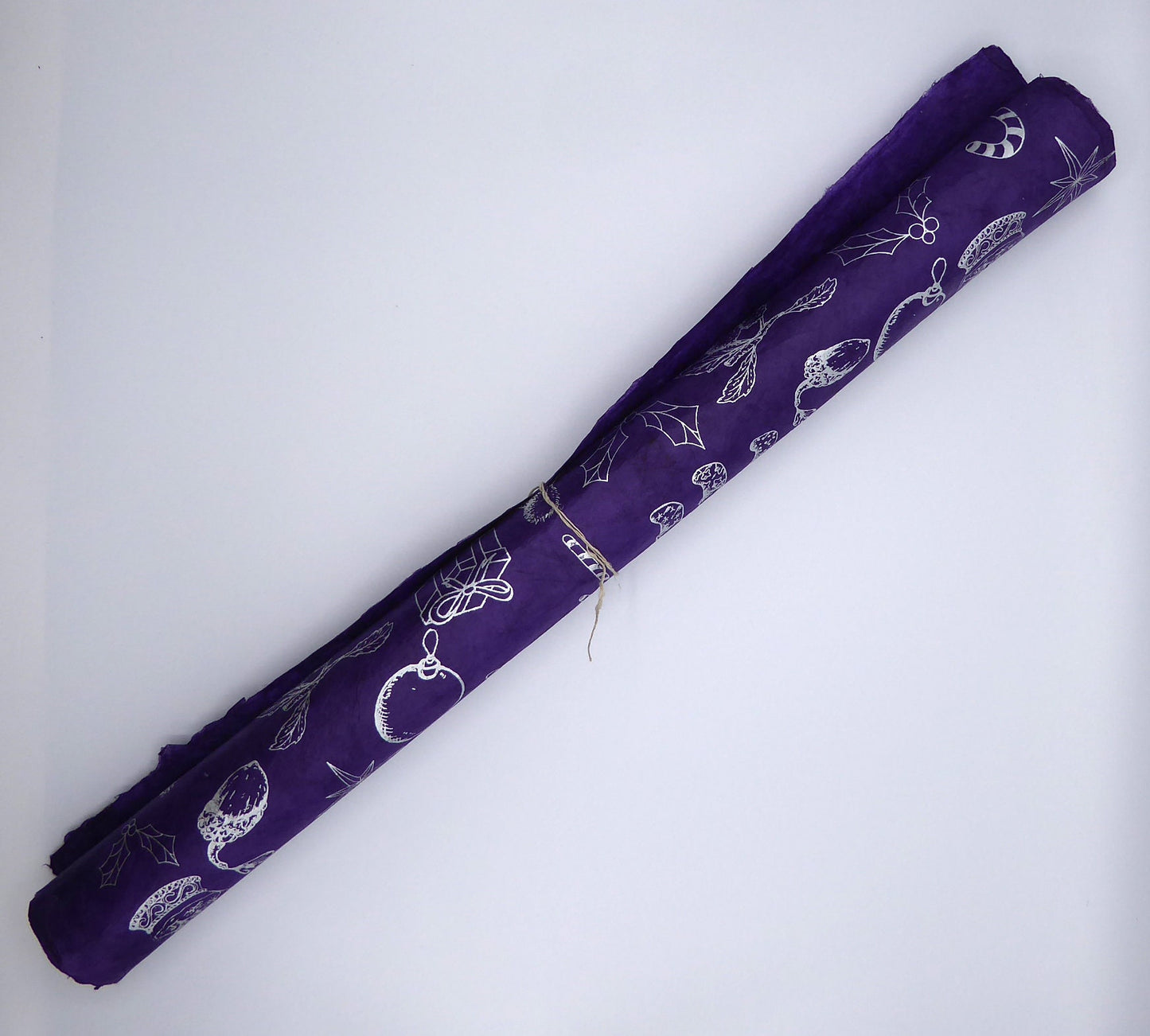 Christmas Decorations Lokta Paper, Handmade in the Himalayas. 60-80GSM.