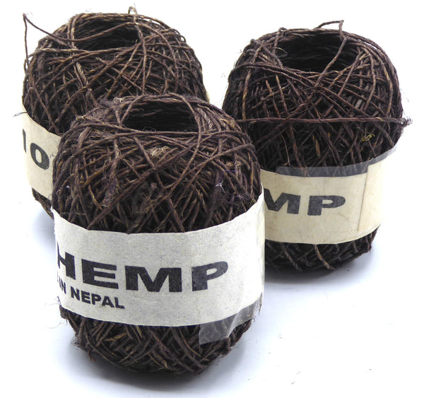 100% Hemp Twine.  Hand spun in the Nepali Himalayas.