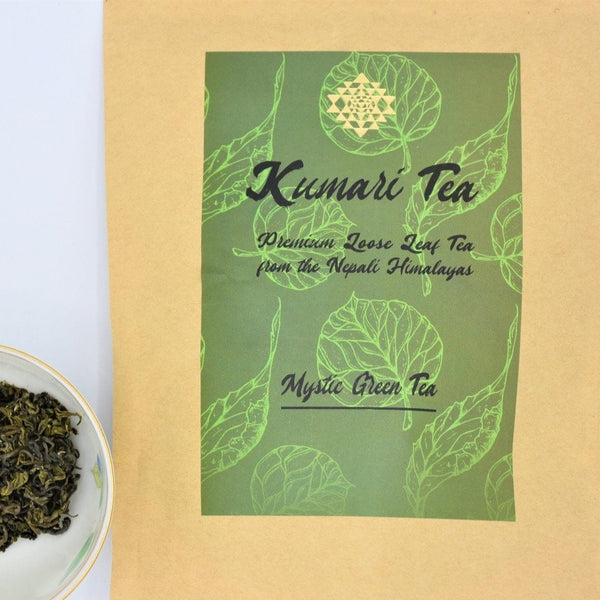 Mystic Green Tea - Premium Loose Leaf Organic Tea from the Nepali Himalayas