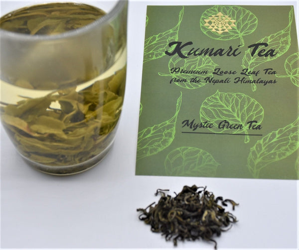 Mystic Green Tea - Premium Loose Leaf Organic Tea from the Nepali Himalayas