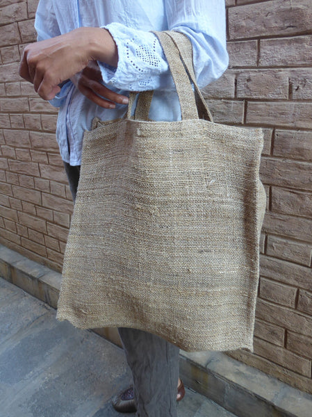 Wild Nepali Hemp Tote Bag
