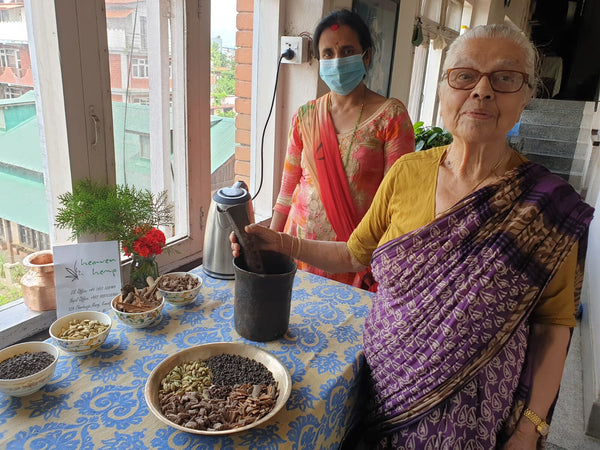 Mamu's Tea Masala. (Chai Masala) Made in the Nepali Himalayas with love.