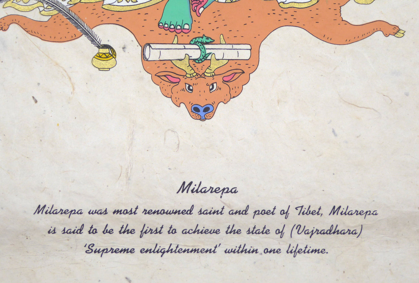 Tibetan Buddhism Wall Hanging, Milarepa