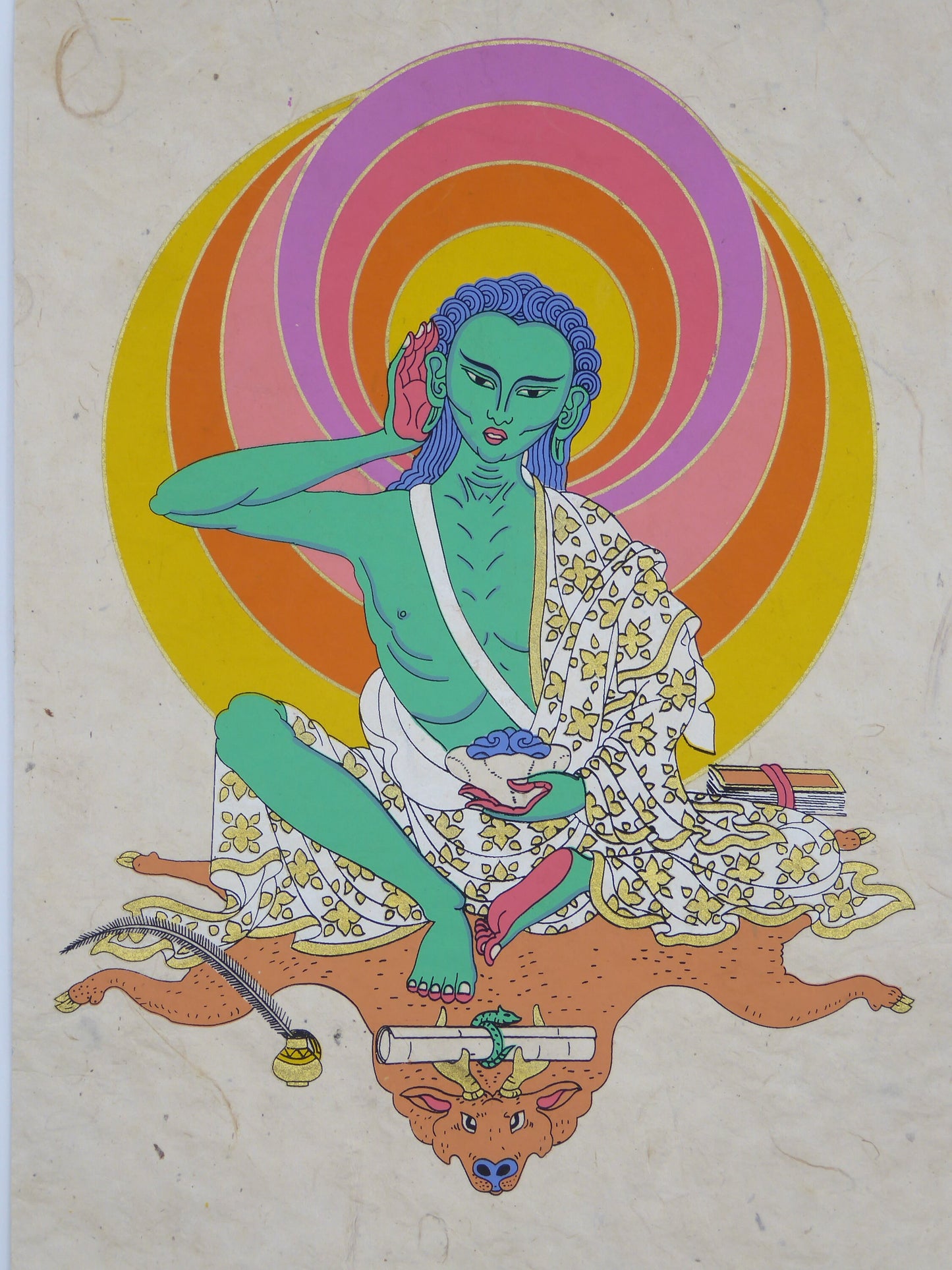 Tibetan Buddhism Wall Hanging, Milarepa