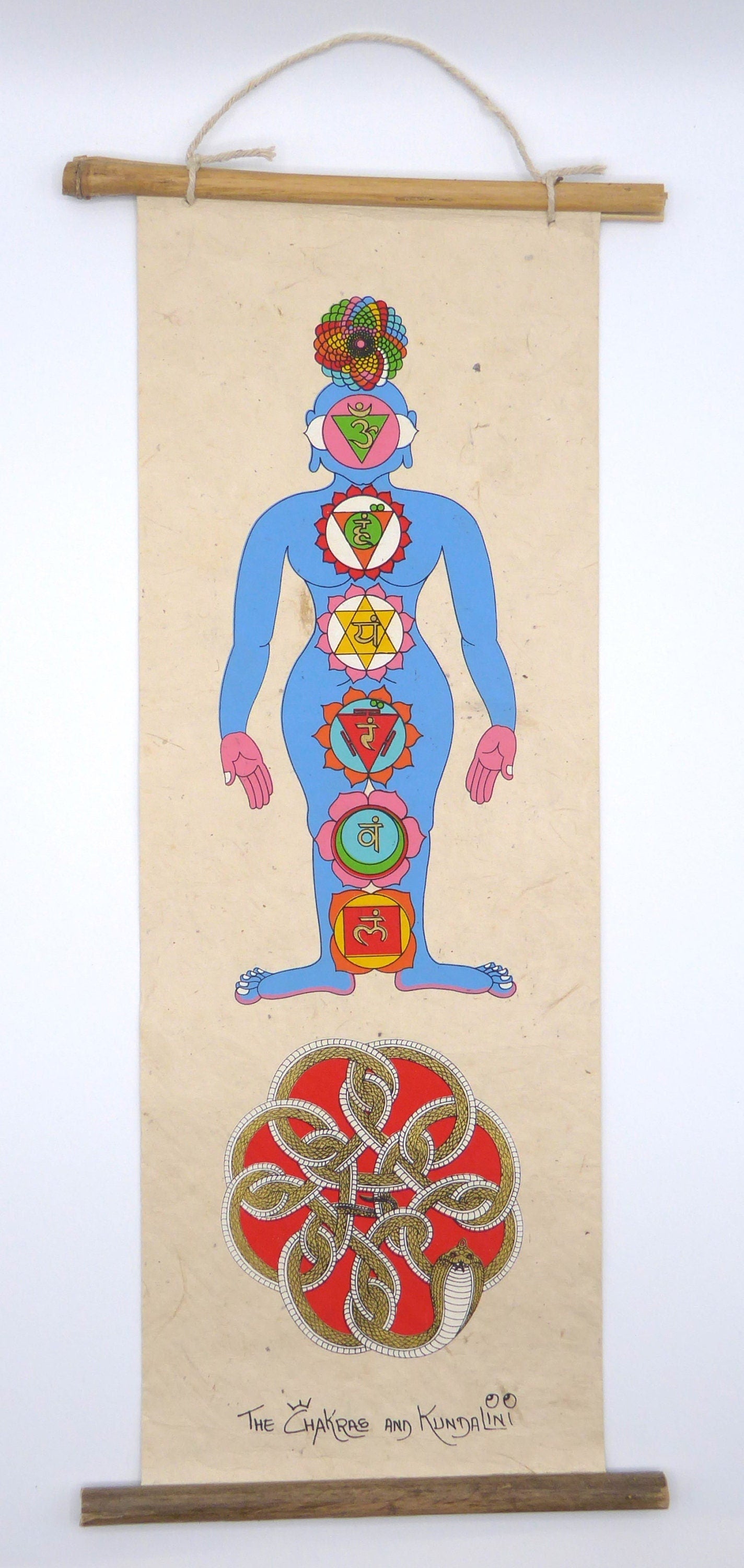 Yogi Wall Hanging, 7 Chakras