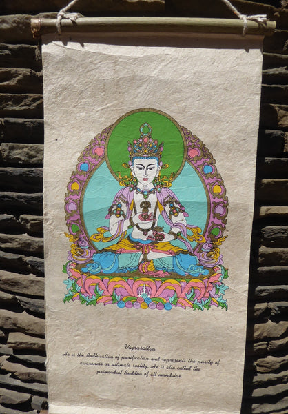Tibetan Buddhism Wall Hanging 'Vajrasattva'