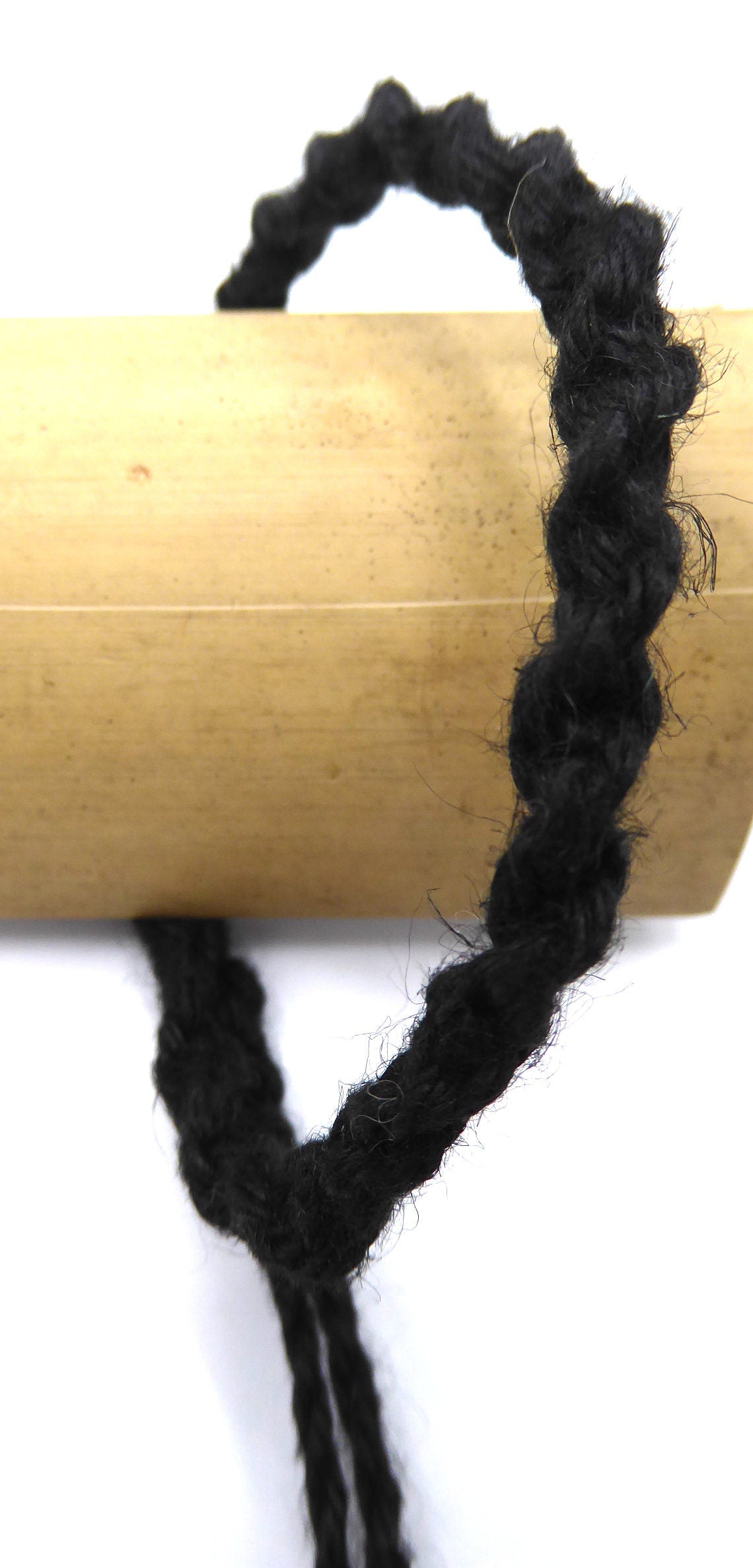 Black Linen Cord Bracelet