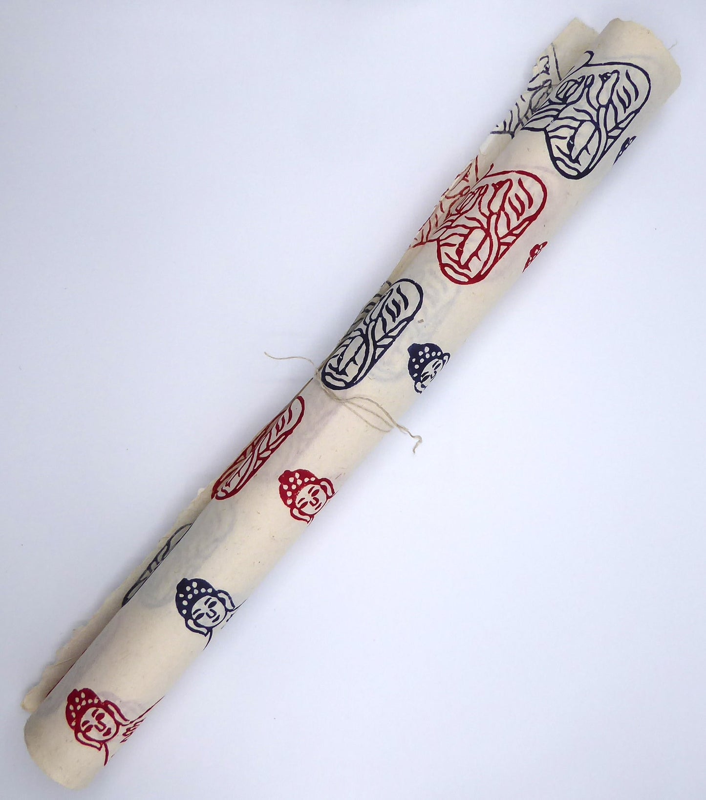 Buddha block Printed on Lokta Paper, Handmade, Tree Free & Sustainable