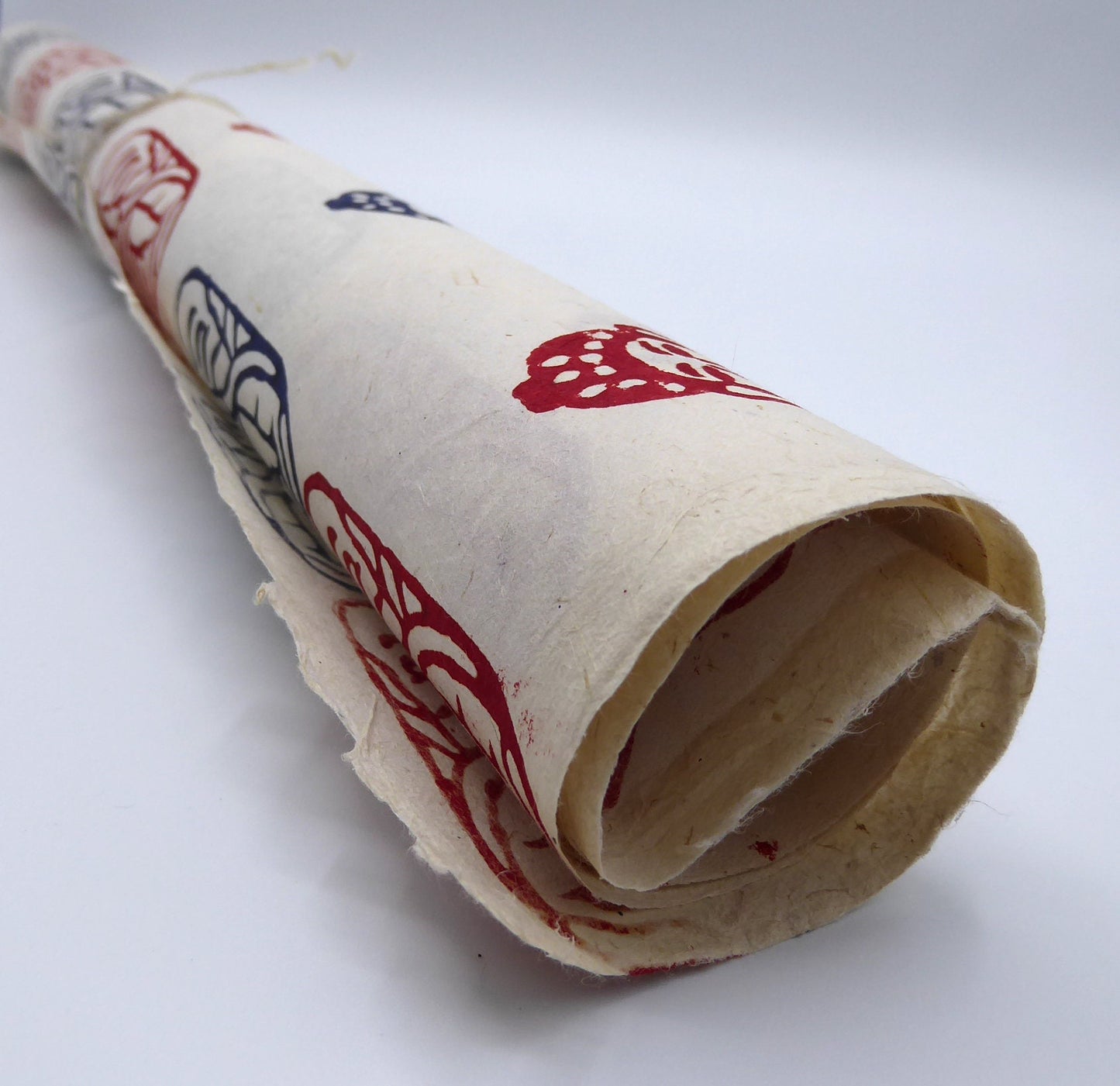 Buddha block Printed on Lokta Paper, Handmade, Tree Free & Sustainable