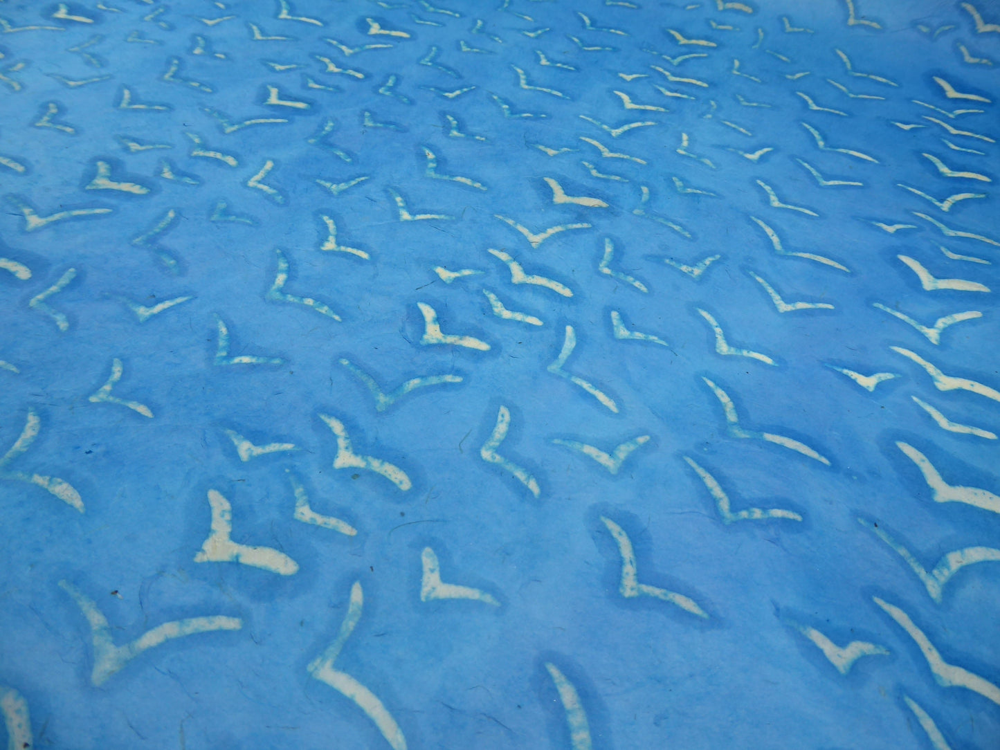 Seagull Batik Lokta Paper; Handmade in the Himalayas, Tree Free & Sustainable