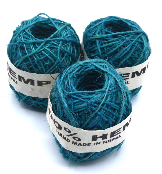 100% Hemp Twine.  Hand spun in the Nepali Himalayas.